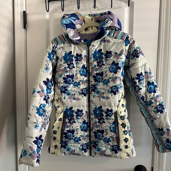 Johnny Was Tivoli Anakin Reversible Puffer Jacket NWOT Sz S - Picture 12 of 17